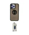 ieg™ iPhone 13 Pro Max Kılıf Yörünge Çizgi - Siyah Bilvis Hayalet Cam Ekran Koruyucu