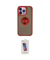 ieg™ iPhone 13 Pro Max Kılıf Yörünge Çizgi - Siyah Joko 5D Cam