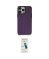 ieg™ iPhone 13 Pro Max Kılıf Zirve Doku Koleksiyonu - Şeffaf Pasifik Cam Ekran Koruyucu
