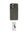 ieg™ iPhone 13 Pro Max Kılıf Zirve Doku Koleksiyonu - Şeffaf Pasifik Cam Ekran Koruyucu