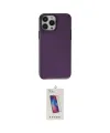 ieg™ iPhone 13 Pro Max Kılıf Zirve Doku Koleksiyonu - Siyah Joko 5D Cam