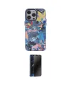 ieg™ iPhone 13 Pro Max Kılıf Zirve Form Özel Seri - Siyah 3D Antistatik Hayalet Cam Ekran Koruyucu