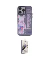 ieg™ iPhone 13 Pro Max Kılıf Zirve Form Özel Seri - Siyah Bilvis 3D Mat Cam Ekran Koruyucu