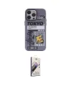ieg™ iPhone 13 Pro Max Kılıf Zirve Form Özel Seri - Siyah Bilvis 3D Mat Cam Ekran Koruyucu