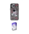 ieg™ iPhone 13 Pro Max Kılıf Zirve Form Özel Seri - Siyah Bilvis 5in1 3D Magic Cam Ekran Koruyucu