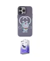 ieg™ iPhone 13 Pro Max Kılıf Zirve Form Özel Seri - Siyah Bilvis 5in1 5D Magic Hayalet Cam Ekran Koruyucu