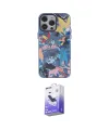 ieg™ iPhone 13 Pro Max Kılıf Zirve Form Özel Seri - Siyah Bilvis 5in1 5D Magic Hayalet Cam Ekran Koruyucu
