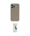ieg™ iPhone 13 Pro Max Kılıf Zirve Modern Özel Seri - Şeffaf Pasifik Cam Ekran Koruyucu