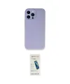 ieg™ iPhone 13 Pro Max Kılıf Zirve Modern Özel Seri - Şeffaf Pasifik Cam Ekran Koruyucu