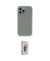 ieg™ iPhone 13 Pro Max Kılıf Zirve Modern Özel Seri - Siyah Bilvis 3D Cam Ekran Koruyucu