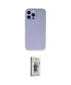 ieg™ iPhone 13 Pro Max Kılıf Zirve Modern Özel Seri - Siyah Bilvis 3D Cam Ekran Koruyucu