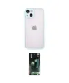ieg™ iPhone 14 Kılıf Ahenk Çizgi Serisi - Şeffaf 360 Full Body Arka Koruyucu