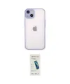 ieg™ iPhone 14 Kılıf Ahenk Çizgi Serisi - Şeffaf Pasifik Cam Ekran Koruyucu