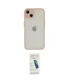 ieg™ iPhone 14 Kılıf Ahenk Çizgi Serisi - Şeffaf Pasifik Cam Ekran Koruyucu