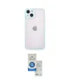 ieg™ iPhone 14 Kılıf Ahenk Çizgi Serisi - Şeffaf Royal Nano Ekran Koruyucu
