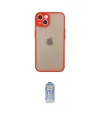 ieg™ iPhone 14 Kılıf Ahenk Çizgi Serisi - Siyah Joko Magic 5D Cam
