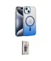 ieg™ iPhone 14 Kılıf Ahenk Doku Özel Seri - Siyah Bilvis 3D Cam Ekran Koruyucu