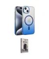 ieg™ iPhone 14 Kılıf Ahenk Doku Özel Seri - Siyah Bilvis Hayalet Cam Ekran Koruyucu