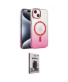 ieg™ iPhone 14 Kılıf Ahenk Doku Özel Seri - Siyah Bilvis Hayalet Cam Ekran Koruyucu