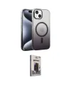 ieg™ iPhone 14 Kılıf Ahenk Doku Özel Seri - Siyah Bilvis Hayalet Cam Ekran Koruyucu