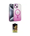 ieg™ iPhone 14 Kılıf Ahenk Doku Özel Seri - Siyah Buffer Cam Ekran Koruyucu