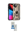 ieg™ iPhone 14 Kılıf Ahenk Klasik Koleksiyonu - Şeffaf Royal Nano Ekran Koruyucu