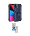 ieg™ iPhone 14 Kılıf Ahenk Klasik Koleksiyonu - Şeffaf Royal Nano Ekran Koruyucu