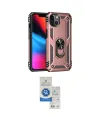 ieg™ iPhone 14 Kılıf Ahenk Klasik Koleksiyonu - Şeffaf Royal Nano Ekran Koruyucu