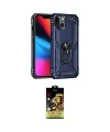 ieg™ iPhone 14 Kılıf Ahenk Klasik Koleksiyonu - Siyah Buffer Cam Ekran Koruyucu