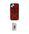ieg™ iPhone 14 Kılıf Ahenk Klasik - Siyah Bilvis 3D Cam Ekran Koruyucu