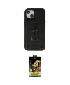 ieg™ iPhone 14 Kılıf Ahenk Klasik - Siyah Buffer Cam Ekran Koruyucu