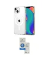 ieg™ iPhone 14 Kılıf Ahenk Minimal Serisi - Şeffaf Royal Nano Ekran Koruyucu