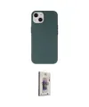 ieg™ iPhone 14 Kılıf Ahenk Serisi - Siyah Bilvis 3D Cam Ekran Koruyucu