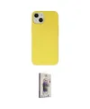 ieg™ iPhone 14 Kılıf Ahenk Serisi - Siyah Bilvis 3D Cam Ekran Koruyucu