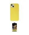 ieg™ iPhone 14 Kılıf Ahenk Serisi - Siyah Buffer Cam Ekran Koruyucu
