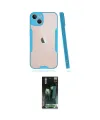 ieg™ iPhone 14 Kılıf Atlas Asil Serisi - Şeffaf 360 Full Body Arka Koruyucu