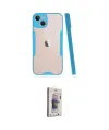 ieg™ iPhone 14 Kılıf Atlas Asil Serisi - Siyah Bilvis 3D Cam Ekran Koruyucu