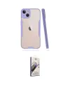 ieg™ iPhone 14 Kılıf Atlas Asil Serisi - Siyah Bilvis 3D Mat Cam Ekran Koruyucu
