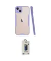 ieg™ iPhone 14 Kılıf Atlas Asil Serisi - Siyah Bilvis Hayalet Cam Ekran Koruyucu