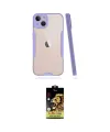 ieg™ iPhone 14 Kılıf Atlas Asil Serisi - Siyah Buffer Cam Ekran Koruyucu
