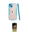 ieg™ iPhone 14 Kılıf Atlas Asil Serisi - Siyah Buffer Cam Ekran Koruyucu