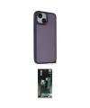 ieg™ iPhone 14 Kılıf Atlas Form - Şeffaf 360 Full Body Arka Koruyucu