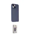 ieg™ iPhone 14 Kılıf Atlas Form - Siyah Bilvis 3D Cam Ekran Koruyucu