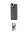 ieg™ iPhone 14 Kılıf Atlas Form - Siyah Bilvis 3D Cam Ekran Koruyucu