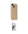 ieg™ iPhone 14 Kılıf Atlas Form - Siyah Bilvis 3D Mat Cam Ekran Koruyucu