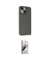 ieg™ iPhone 14 Kılıf Atlas Form - Siyah Bilvis 3D Mat Cam Ekran Koruyucu