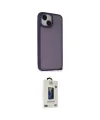 ieg™ iPhone 14 Kılıf Atlas Form - Siyah Bilvis Hayalet Cam Ekran Koruyucu