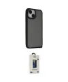 ieg™ iPhone 14 Kılıf Atlas Form - Siyah Bilvis Hayalet Cam Ekran Koruyucu