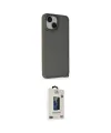 ieg™ iPhone 14 Kılıf Atlas Form - Siyah Bilvis Hayalet Cam Ekran Koruyucu