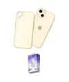 ieg™ iPhone 14 Kılıf Atlas Minimal Prime - Siyah Bilvis 5in1 3D Magic Cam Ekran Koruyucu